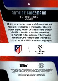 Antoine Griezmann - Topps Chrome UEFA Club Competitions Base Set 2025-26, Nr. 82