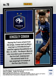 Kingsley Coman - Panini Score FIFA Base Set 2022-23, Nr. 76