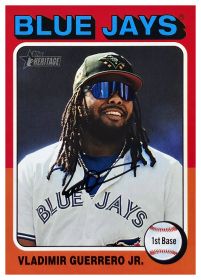 Vladimir Guerrero Jr. - Topps Heritage High Number Base Set 2024, Nr. 508