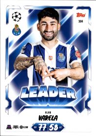 Alan Varela - Topps Match Attax UEFA Club Competitions Leader 2026-27, Nr. 304