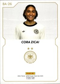 Cora Zicai - Panini DFB-Frauen Team-Set Base Set 2025, Nr. BA-26