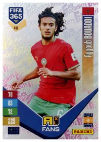 Ayyoub Bouaddi - Panini Adrenalyn XL FIFA 365 Fan Favourites 2026-27, Nr. 402 – Insert