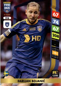 Darijan Bojanić - Panini Adrenalyn XL FIFA 365 Base Set 2025, Nr. 216