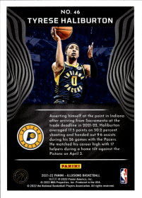 Tyrese Haliburton - Panini Illusions Base Set 2021-22, Nr. 46