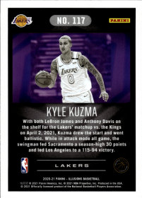 Kyle Kuzma - Panini Illusions Base Set 2020-21, Nr. 117
