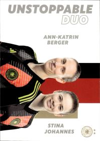 Ann-Katrin Berger & Stina Johannes - Panini DFB-Frauen Team-Set Unstoppable Duo 2025, Nr. DUO-01 – Insert