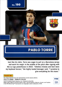 Pablo Torre - Panini Donruss Rated Rookie 2022-23, Nr. 190 – Rookie Card