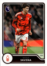 Nicolò Savona - Topps Flagship Premier League Base Set 2026-27, Nr. 218