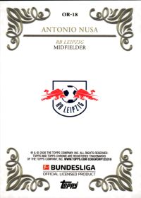 Antonio Nusa - Topps Chrome Bundesliga Ornaments 2025-26, Nr. OR-18 – Insert