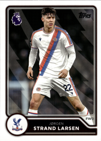 Jørgen Strand Larsen - Topps Flagship Premier League Base Set 2026-27, Nr. 117