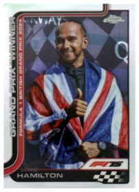 Lewis Hamilton - Topps Chrome Formula 1 Grand Prix Winner 2025, Nr. 104