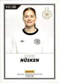 Sjoeke Nüsken - Panini DFB-Frauen Team-Set VIC 2025, Nr. VIC-06 – Insert