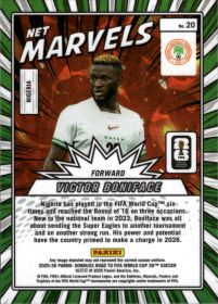 Victor Boniface - Panini Donruss FIFA Road to World Cup Net Marvels 2025-26, Nr. 20 – Insert