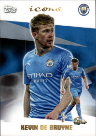 Kevin De Bruyne - Topps Manchester City Team Set Icons 2021-22