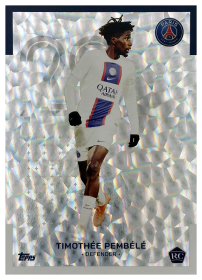 Timothée Pembélé - Topps Paris Saint-Germain Team Set First-Team 2022-23, Nr. 18 – Rookie Card, Icy