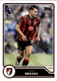 David Brooks - Topps Flagship Premier League Base Set 2026-27, Nr. 55