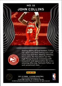 John Collins - Panini Illusions Base Set 2021-22, Nr. 53