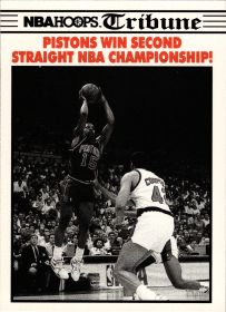 Detroit Pistons - NBA Hoops Tribune 1990-91, Nr. 341