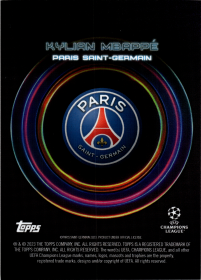 Kylian Mbappé - Topps UEFA Club Competitions Showtime 2023-24