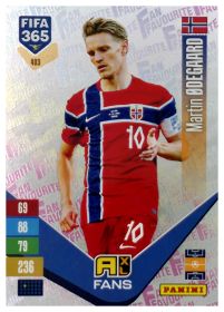 Martin Ødegaard - Panini Adrenalyn XL FIFA 365 Fan Favourites 2026-27, Nr. 403 – Insert