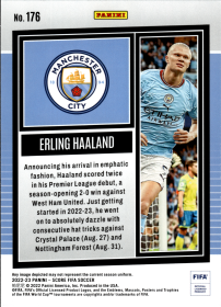 Erling Haaland - Panini Score FIFA Base Set 2022-23, Nr. 176