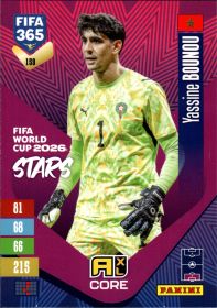 Yassine Bounou - Panini Adrenalyn XL FIFA 365 FIFA World Cup 2026 Stars 2026-27, Nr. 159
