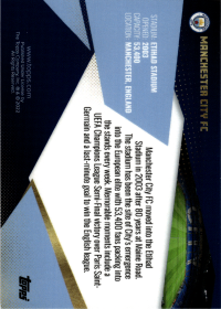 Etihad Stadium - Topps Manchester City Team Set Base Set 2021-22