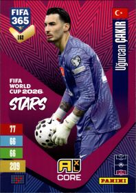 Uğurcan Çakır - Panini Adrenalyn XL FIFA 365 FIFA World Cup 2026 Stars 2026-27, Nr. 162