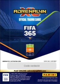 Paul Wanner / Esmir Bajraktarević - Panini Adrenalyn XL FIFA 365 Twin Turbo 2026-27, Nr. 304 – Insert