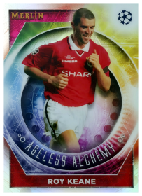 Roy Keane - Topps Merlin Chrome UEFA Club Competitions Ageless Alchemy 2022-23, Nr. AA-5 – Insert