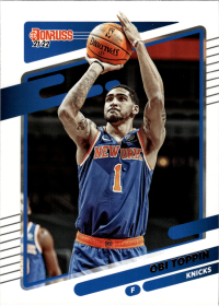 Obi Toppin - Panini Donruss Base Set 2021-22, Nr. 118