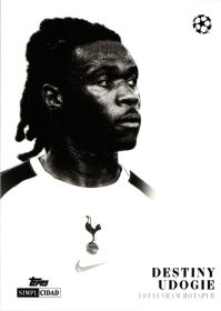 Destiny Udogie - Topps Simplicidad UEFA Club Competitions Estrellas Internacionales 2025-26