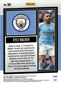 Kyle Walker - Panini Score FIFA Base Set 2022-23, Nr. 182