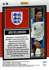 Jude Bellingham - Panini Score FIFA Base Set 2022-23, Nr. 48