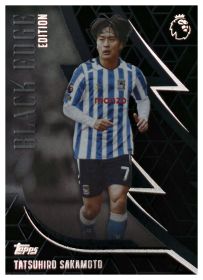 Tatsuhiro Sakamoto - Topps Flagship Premier League Black Edge Edition 2026-27, Nr. BE 50 – Insert