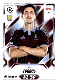 Pau Torres - Topps Match Attax UEFA Club Competitions Base Set 2026-27, Nr. 65