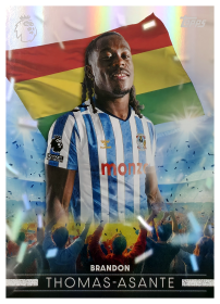 Brandon Thomas-Asante - Topps Flagship Premier League Flying the Flag 2026-27, Nr. FF 25 – Insert