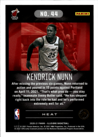 Kendrick Nunn - Panini Illusions Base Set 2020-21, Nr. 44
