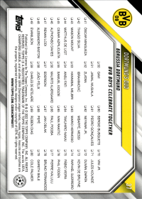 Jude Bellingham / Erling Haaland - Topps UEFA Champions League Combo Cards 2021-22, Nr. 37 – Insert