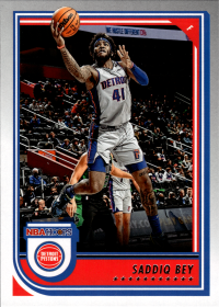 Saddiq Bey - Panini Hoops Base Set 2022-23, Nr. 62