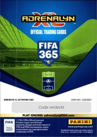 George Weah - Panini Adrenalyn XL FIFA 365 Fan Favourites 2026-27, Nr. 417 – Blue, Insert