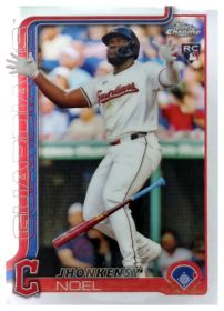 Jhonkensy Noel - Topps Chrome Base Set 2025, Nr. 291 – Rookie Card
