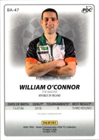 William O'Connor - Panini PDC World Championship TC Collection Base Set 2026, Nr. BA-47