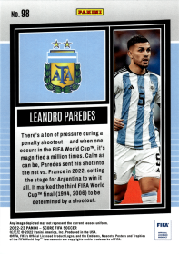 Leandro Paredes - Panini Score FIFA Base Set 2022-23, Nr. 98