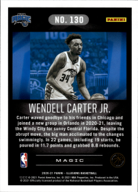 Wendell Carter Jr. - Panini Illusions Base Set 2020-21, Nr. 130