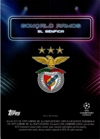 Gonçalo Ramos - Topps UEFA Club Competitions Showtime 2023-24