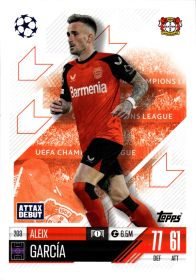 Aleix García - Topps Match Attax UEFA Club Competitions Attax Debutant 2024-25, Nr. 203