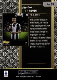 Florian Thauvin - Panini Player of the Match Base Set 2024-25, Nr. 98