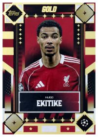 Hugo Ekitike - Topps Gold UEFA Club Competitions 2025-26