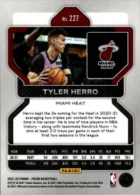 Tyler Herro - Panini Prizm Base Set 2021-22, Nr. 227
